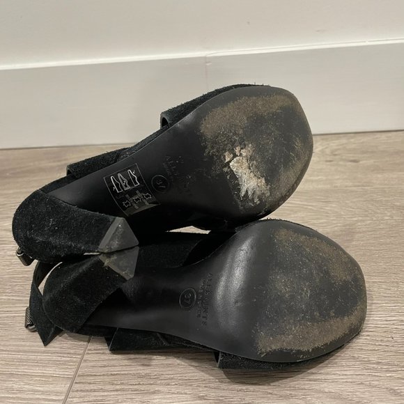 All Saints Ulla Suede Sandal 37 | 7 - Picture 6 of 6